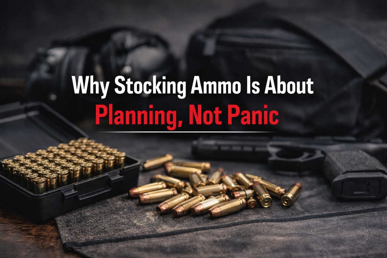 Why Stocking Ammo Is About Planning, Not Panic