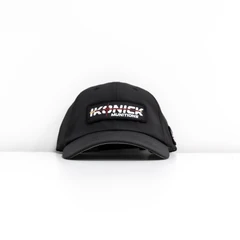 Black Athletic Patch Hat