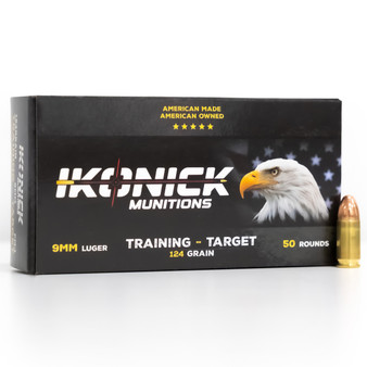 9mm 124GR Premium Range Ammo box