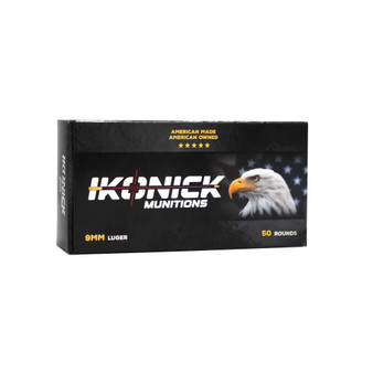 9mm 147gr FMJ Premium Range Ammo Box of 50