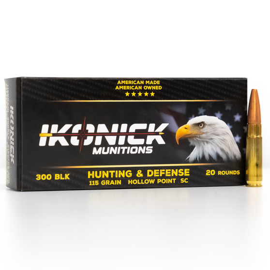 .300 BLK 115gr Controlled Chaos SCBT HP Box of 20