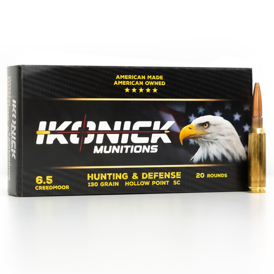 6.5 Creedmoor 130gr Controlled Chaos SCBT HP | Ikonick USA