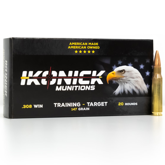.308 147gr FMJBT Premium Range Ammo