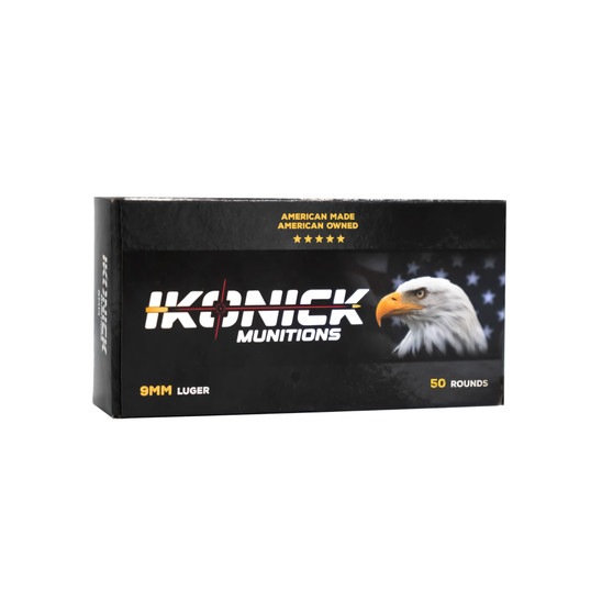 9mm 147gr FMJ Premium Range Ammo Box of 50