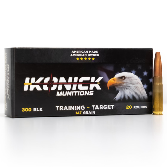 .300 BLK 147gr FMJBT Reman Brass Box of 20