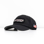 Black Athletic Patch Hat