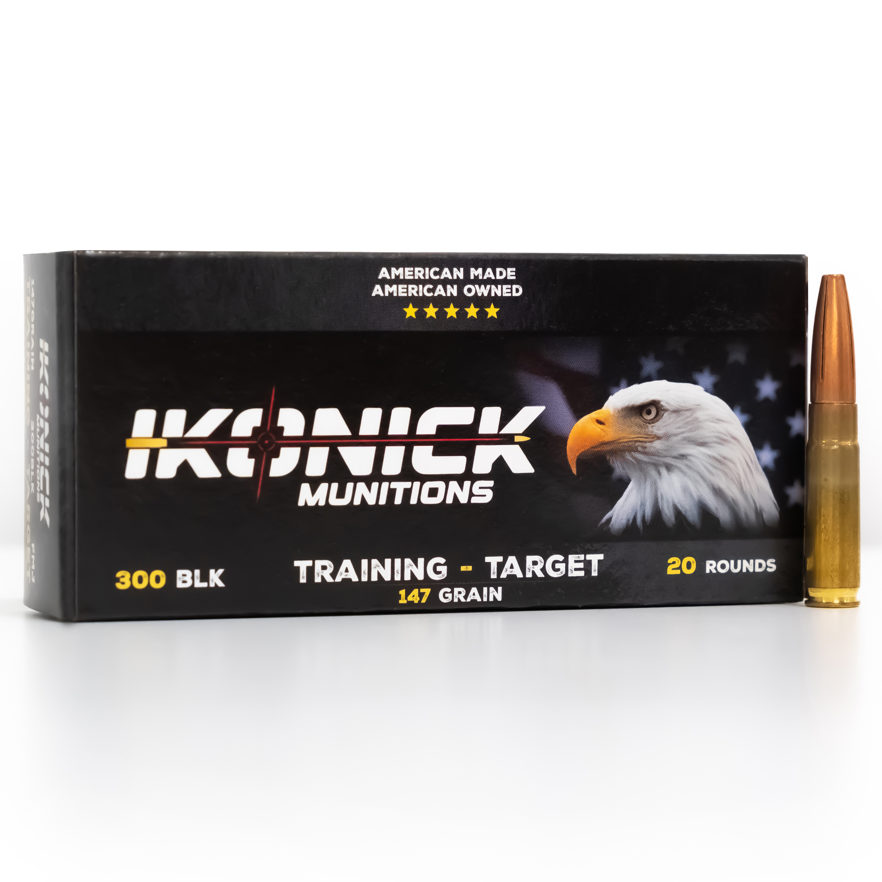 .300 BLK 147gr FMJBT Premium Training Ammo