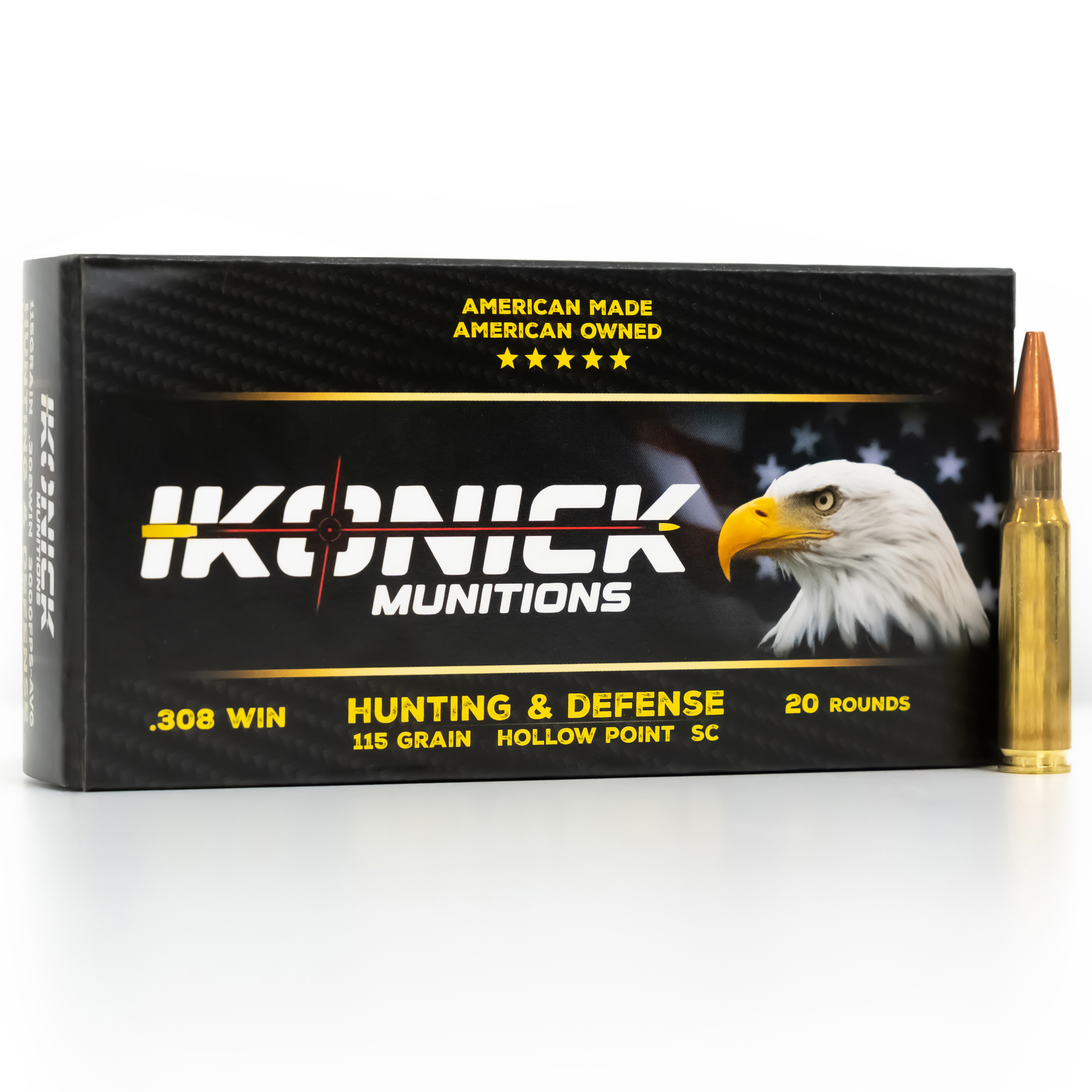 308 WIN 115gr Controlled Chaos SCBT HP | Ikonick USA