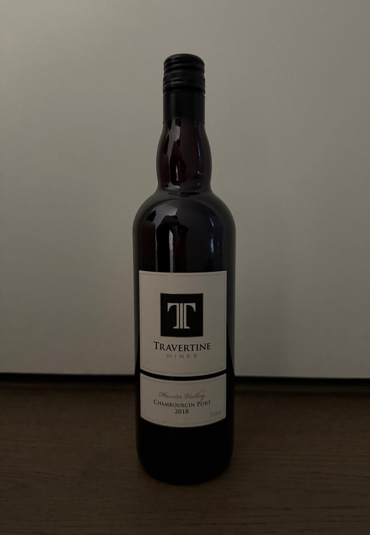 2018 Travertine Chambourcin Port (6 Bottles)