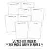 Micro Happy Planner Wizard Life DIGITAL Inserts