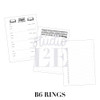 HP Reading B6 Rings Inserts