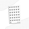 Mini Cart icon planner stickers
