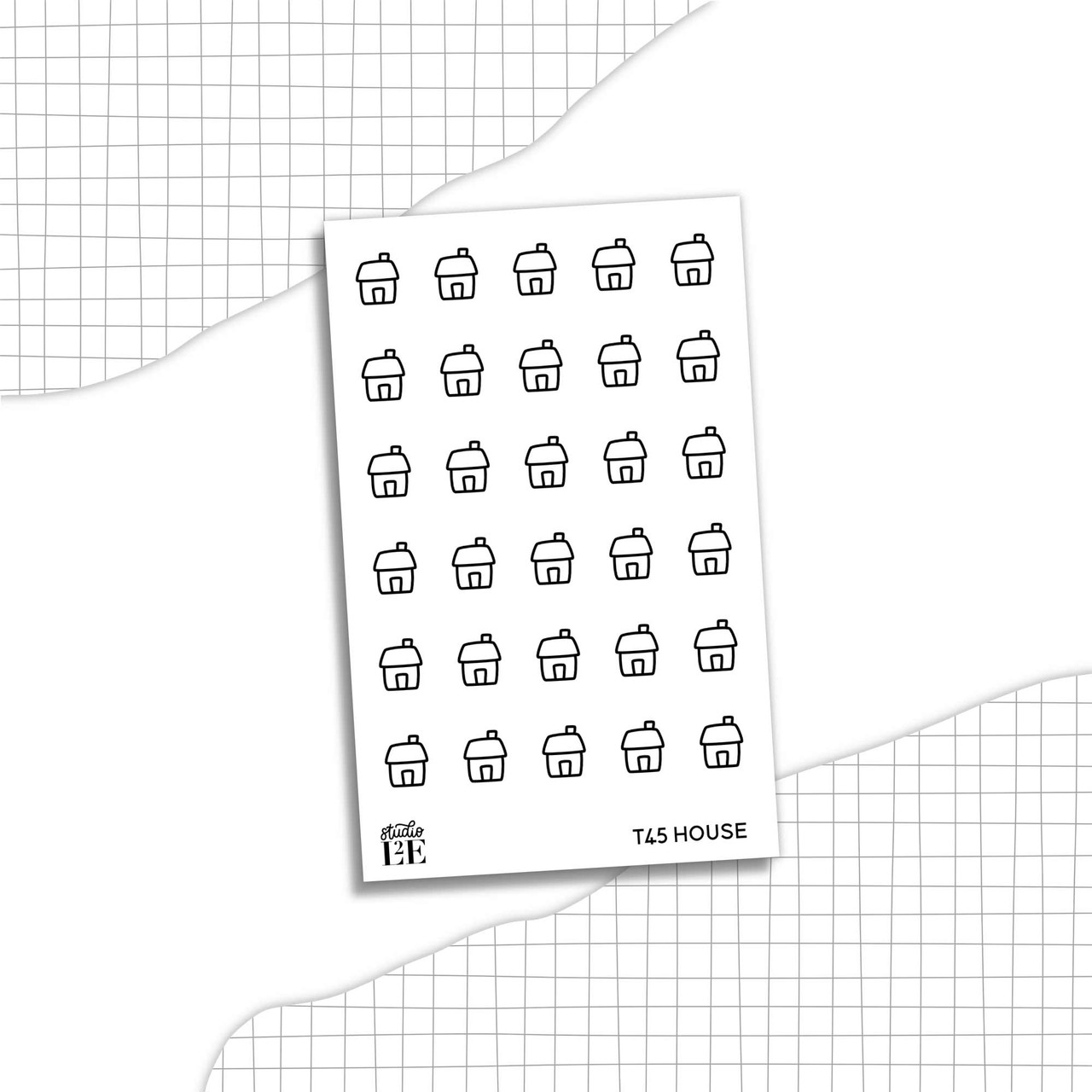 Plant Planner Stickers Decorative & Functional Planning Plant