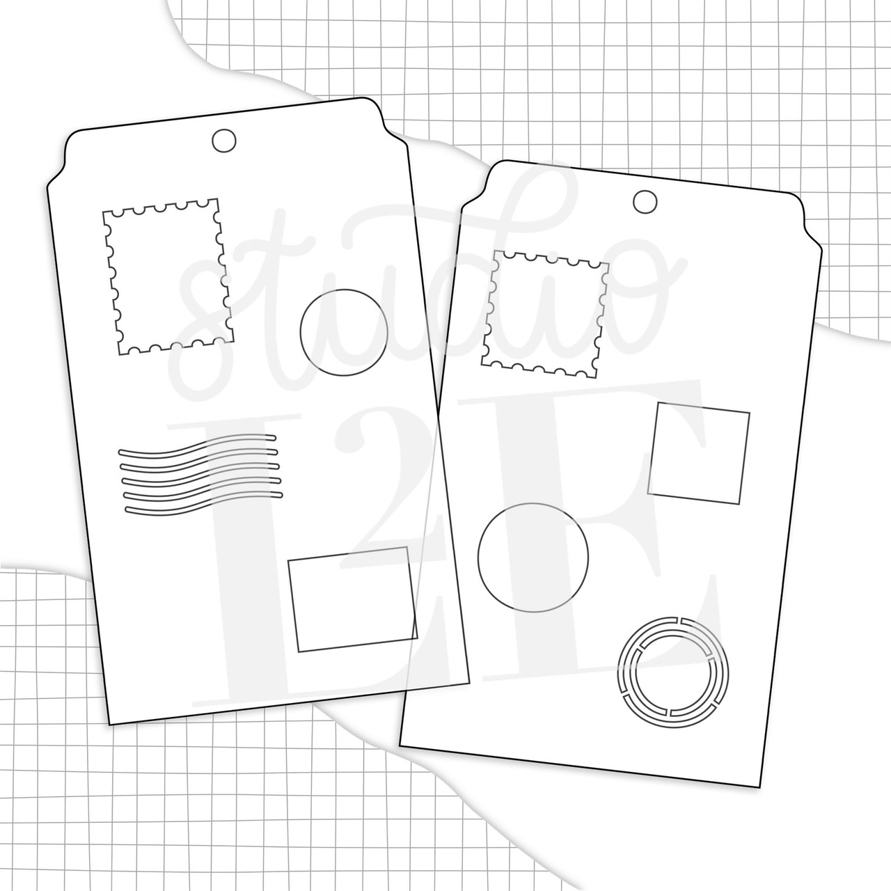 Stencil Duo Postage STUDIO L2E stencil-duo-postage-studio-l2e