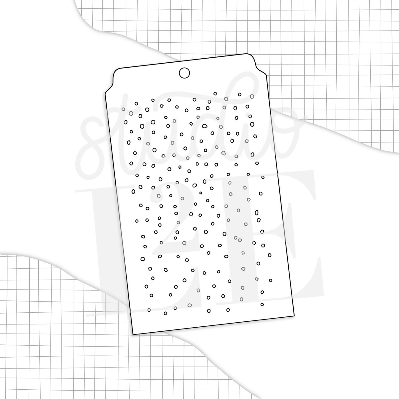 Small Snow Stencil STUDIO L2E small-snow-stencil-studio-l2e