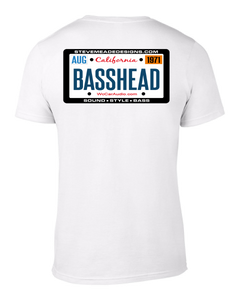 BASSHEAD License Plate T-Shirt