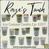 6 oz Container Candle Sale!!!