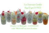 5 oz FLASH Sale!!! October 1st ONLY!!!