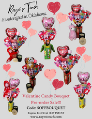 Raye's Touch Valentine Candy Bouquets are BACK!!!