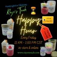Raye's Touch Happy Hour has changed!