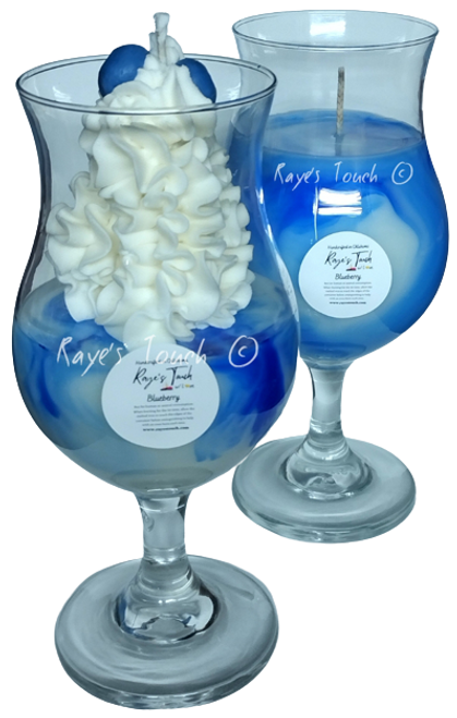 Raye's Touch Blueberry Decorative Cocktail Candles