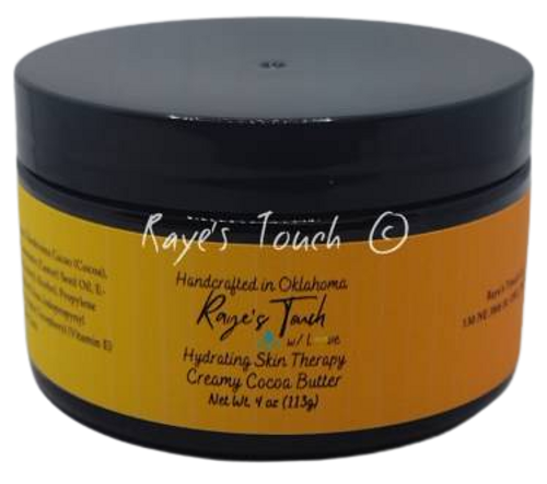 Raye's Touch Hydrating Skin Therapy 4 oz Creamy Cocoa Butter