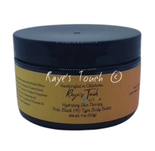 Raye's Touch 4 oz Polo Black (M) Type Body Butter