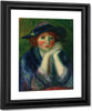 Portrait Study Of An Artist's Model By William James Glackens Art Reproduction