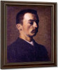 Self Portrait By Vilhelm Hammershoi