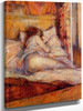 The Bed By Henri De Toulouse Lautrec