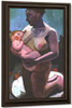 Kneeling Breast Feeding Mother By Paula Modersohn Becker