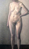 Nude Female Model By Vilhelm Hammershoi By Vilhelm Hammershoi