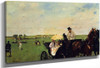 A Carriage At The Races By Edgar Degas