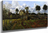 Landscape At Pontoise By Camille Pissarro