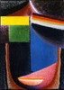Abstract Head The Miracle By Alexei Jawlensky By Alexei Jawlensky