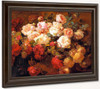 A Bouquet Of Roses By Franz Bischoff By Franz Bischoff