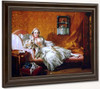 A Lady On Her Day Bed By Francois Boucher