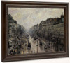Boulevard Montmartre Foggy Morning By Camille Pissarro By Camille Pissarro
