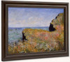 Edge Of The Cliff, At Pourville By Claude Oscar Monet