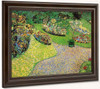Garden In Auvers By Vincent Van Gogh