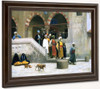 Leaving The Mosque By Jean Leon Gerome  By Jean Leon Gerome