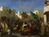 The Fanatics Of Tangier by Eugene Delacroix