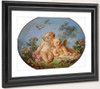 Two Cupids By Jean Honore Fragonard  By Jean Honore Fragonard