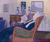 Interior With Artists Mother By Harold Gilman