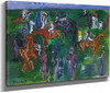 At The Races Ca 1930 1935 by Raoul Dufy