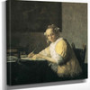 A Lady Writing Johannes Vermeer