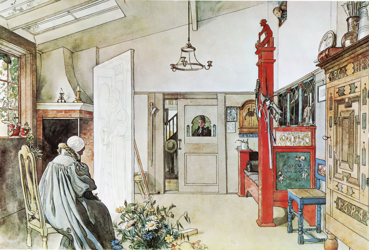 カール・ラーソンThe Resting Place in the Parlour カール・ラーソンThe Resting Place in the Parlour カール・ラーソン