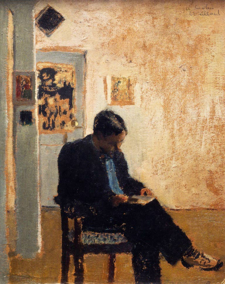The Reader By Edouard Vuillard Art Reproduction from Cutler Miles.
