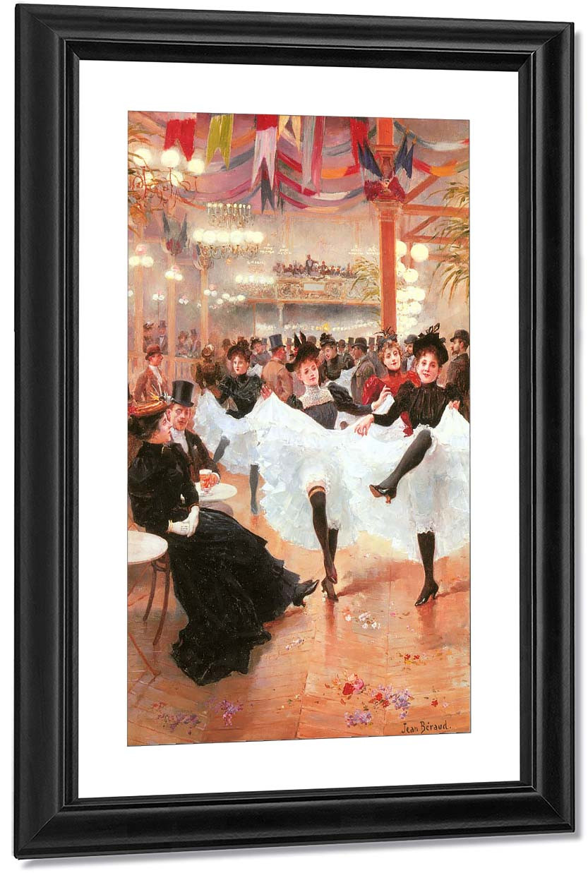 Cafe De Paris By Jean Georges Beraud Print or Painting Reproduction
