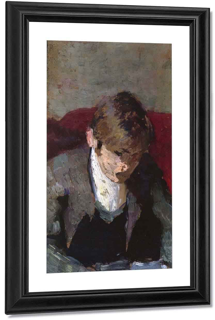 Ker Xavier Roussel Reading A Letter By Edouard Vuillard Print or